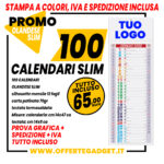 100 Calendari Slim