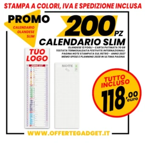 200 Calendari Slim