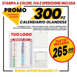 300 Calendari Olandesi